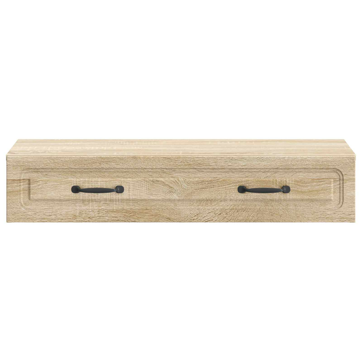 Tavolino da Parete Laterale Rovere Sonoma 87,5 x 34,5 x 17 cm - homemem39