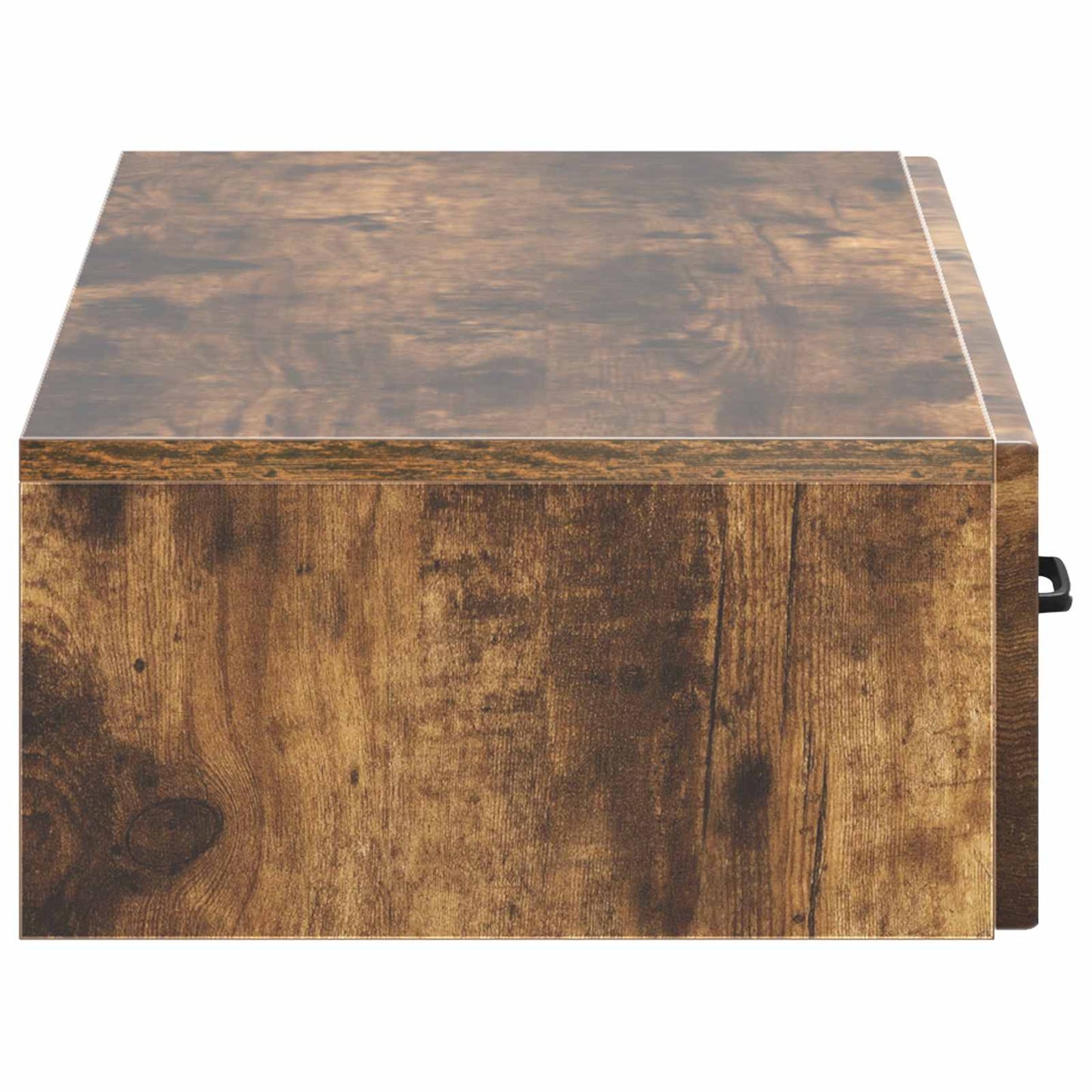 Tavolino da Parete Laterale Rovere Fumo 87,5 x 34,5 x 17 cm | homemem39