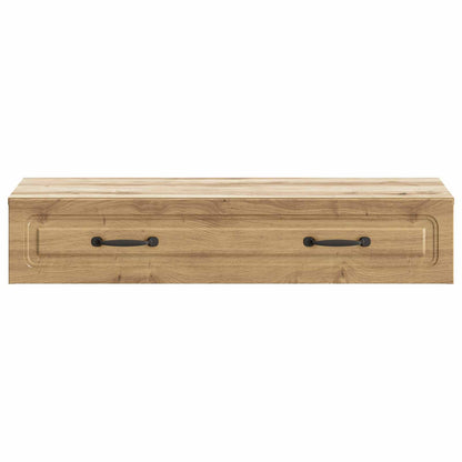 Tavolino da Parete Laterale Rovere Artigianale | homemem39