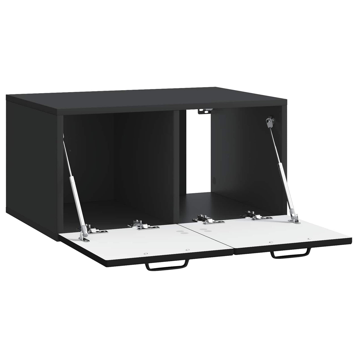 Mobile Porta TV da Muro Nero 59,5 x 41 x 30 cm | homemem39
