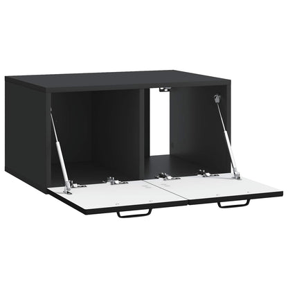 Mobile Porta TV da Muro Nero 59,5 x 41 x 30 cm | homemem39