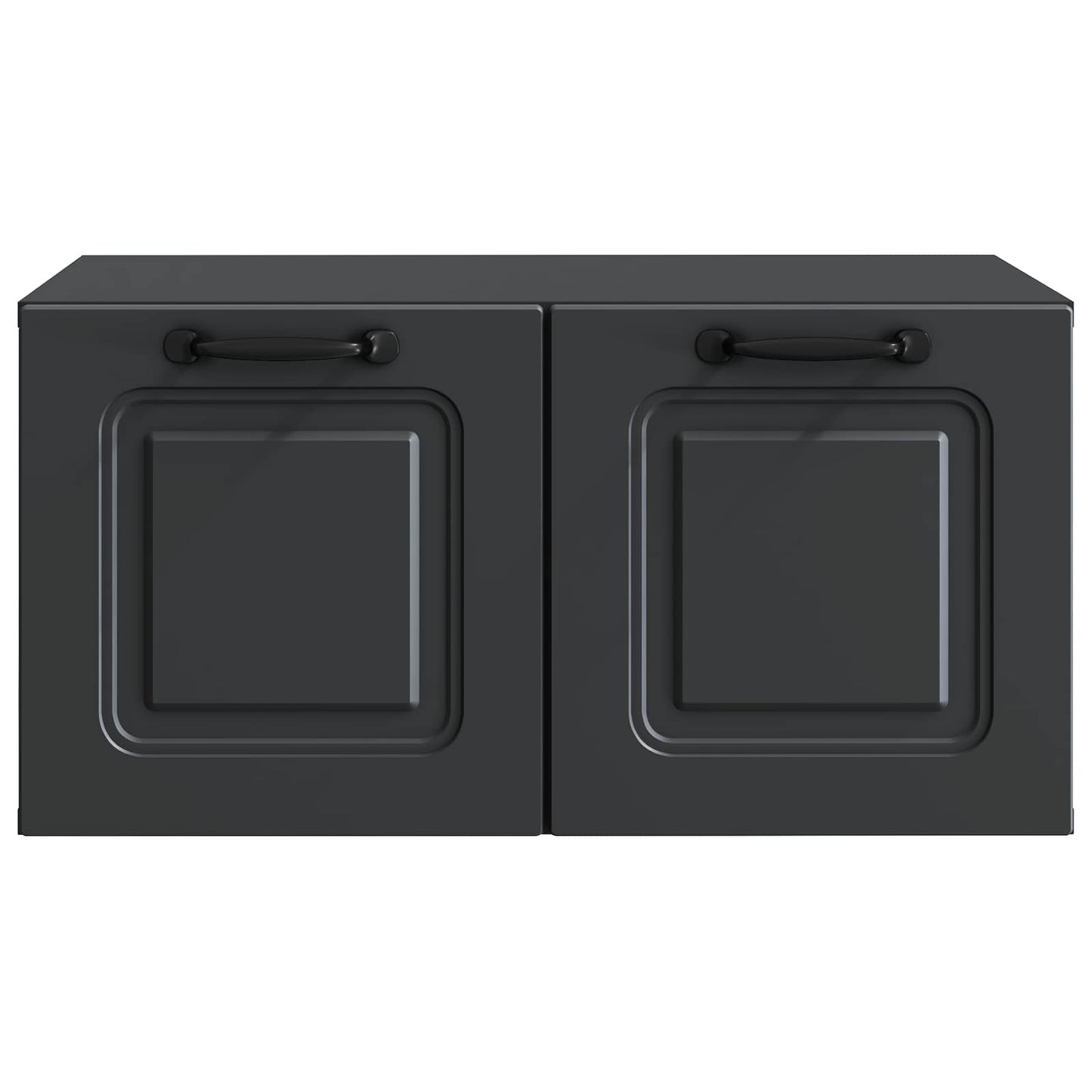 Mobile Porta TV da Muro Nero 59,5 x 41 x 30 cm | homemem39