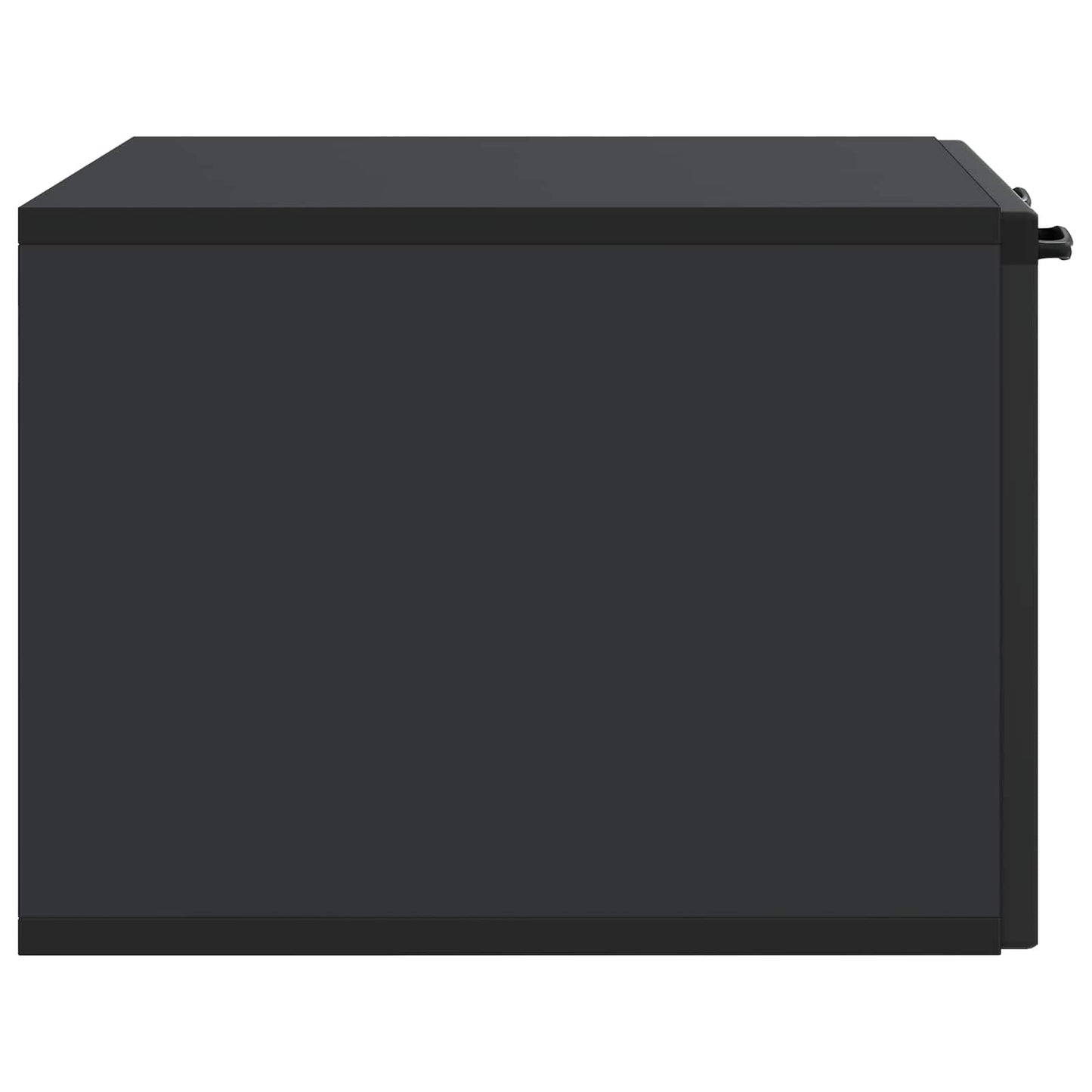 Mobile Porta TV da Muro Nero 59,5 x 41 x 30 cm | homemem39