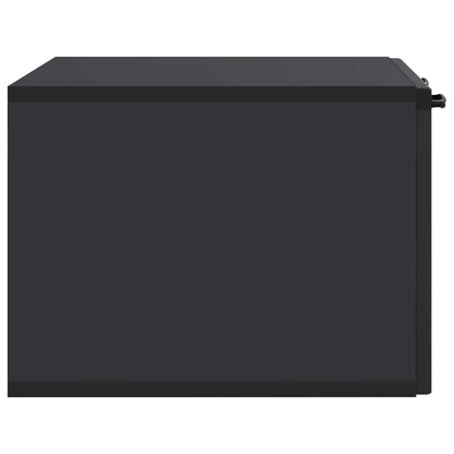 Mobile Porta TV da Muro Nero 59,5 x 41 x 30 cm | homemem39