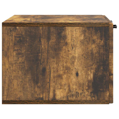 Mobile Porta TV da Muro Rovere Fumo 59,5 x 41 x 30 cm