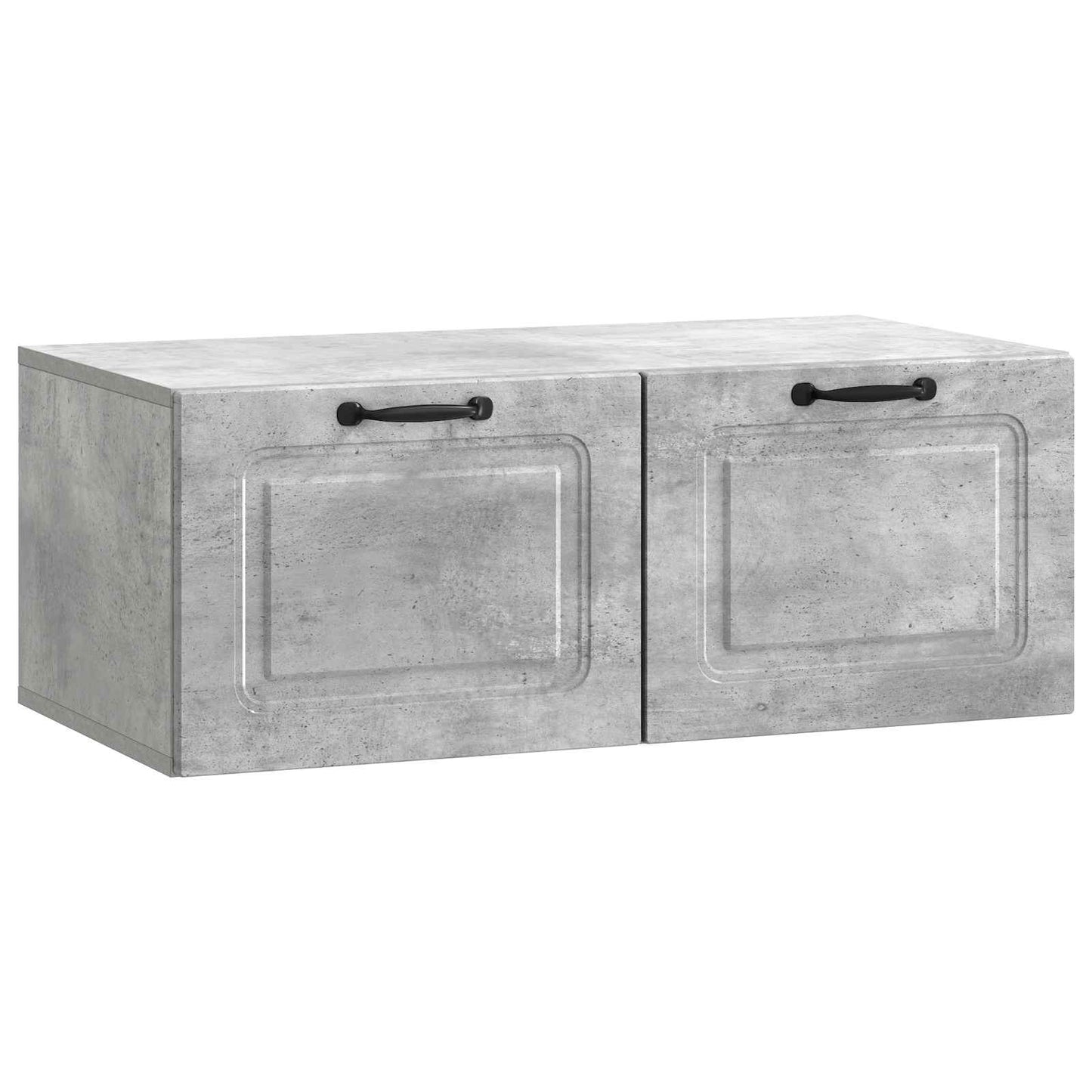 Mobile Porta TV da Muro Grigio Cemento 78,5 x 41 x 30 cm | homemem39