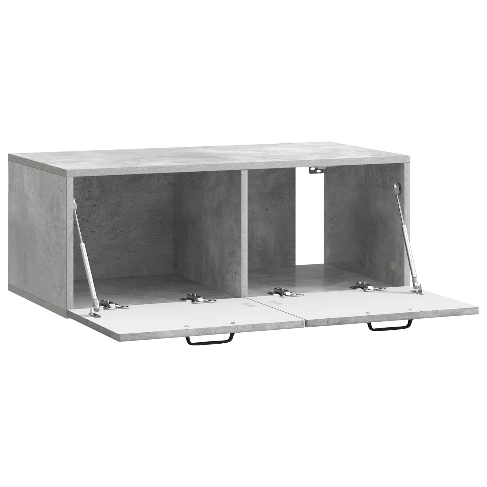 Mobile Porta TV da Muro Grigio Cemento 78,5 x 41 x 30 cm | homemem39