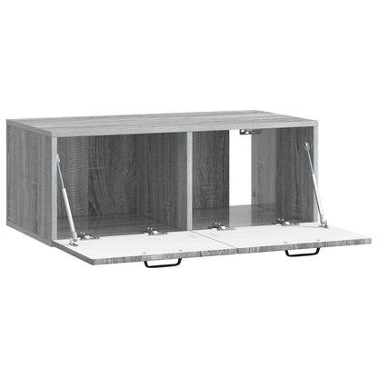 Mobile Porta TV da Muro Grigio Sonoma 78,5 x 41 x 30 cm | homemem39