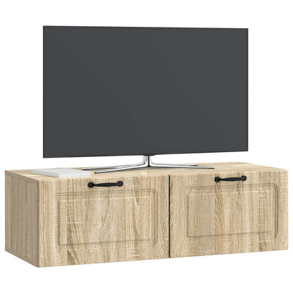Mobile Porta TV da Muro Rovere Sonoma 98 x 41 x 30 cm | homemem39
