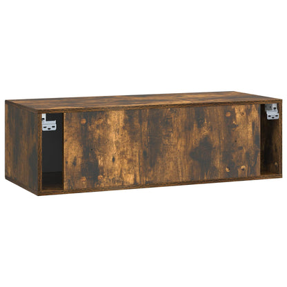 Mobile Porta TV da Muro Rovere Fumo 98 x 41 x 30 cm | homemem39
