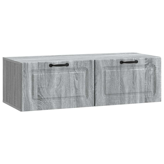 Mobile Porta TV da Muro Grigio Sonoma 98 x 41 x 30 cm