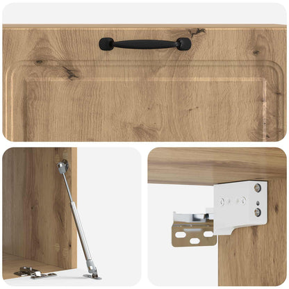 Mobile Porta TV da Muro 98 x 41 x 30 cm Rovere Artigianale