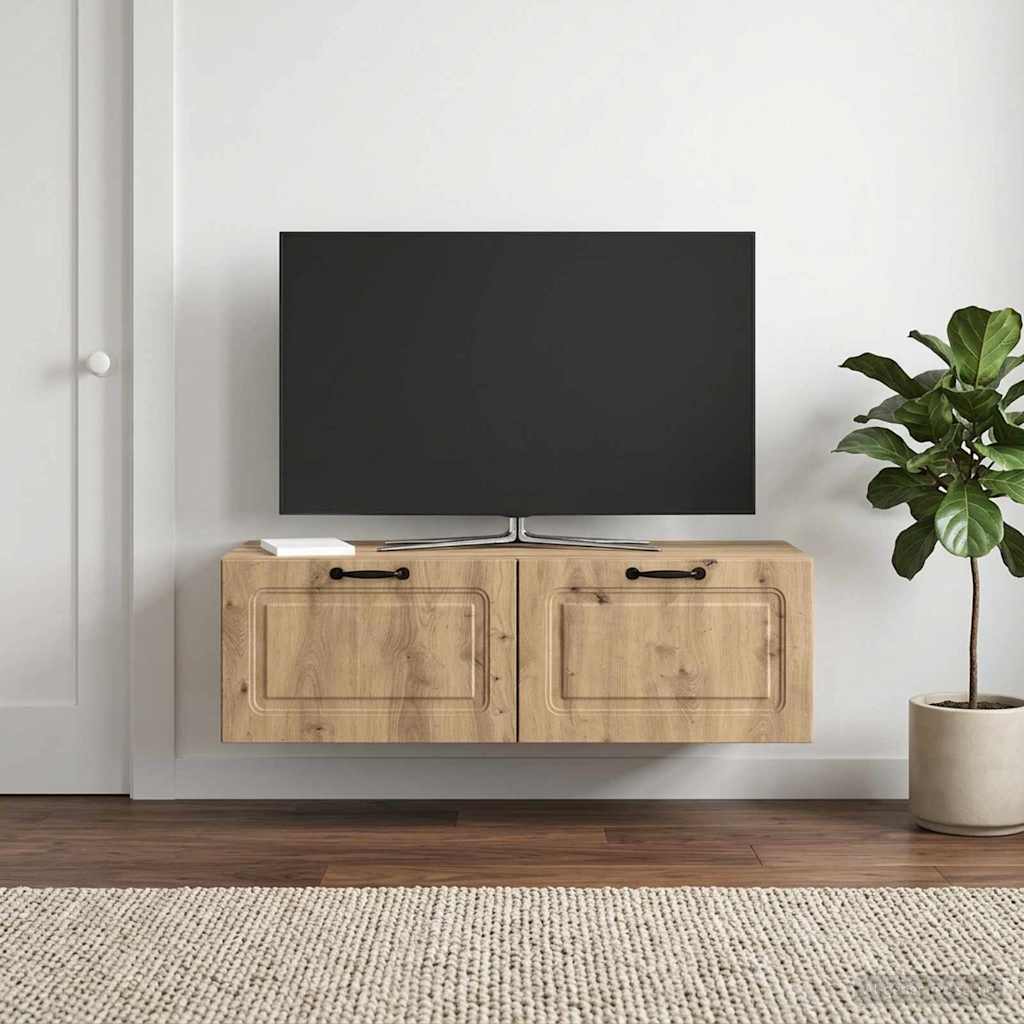 Mobile Porta TV da Muro 98 x 41 x 30 cm Rovere Artigianale