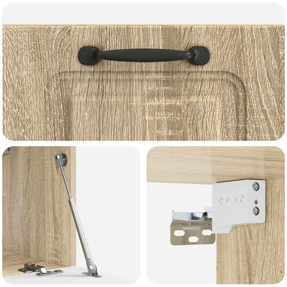 Mobile Porta TV da Muro Rovere Sonoma 59,5 x 31 x 30 cm | homemem39