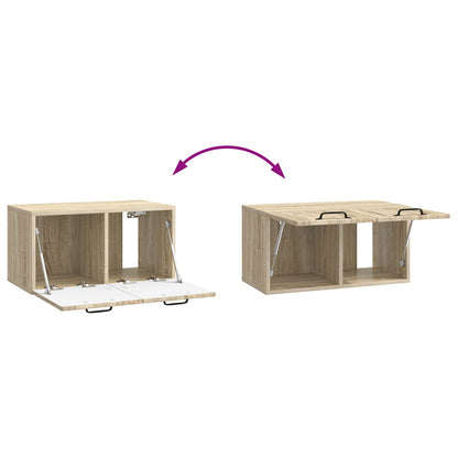 Mobile Porta TV da Muro Rovere Sonoma 59,5 x 31 x 30 cm | homemem39