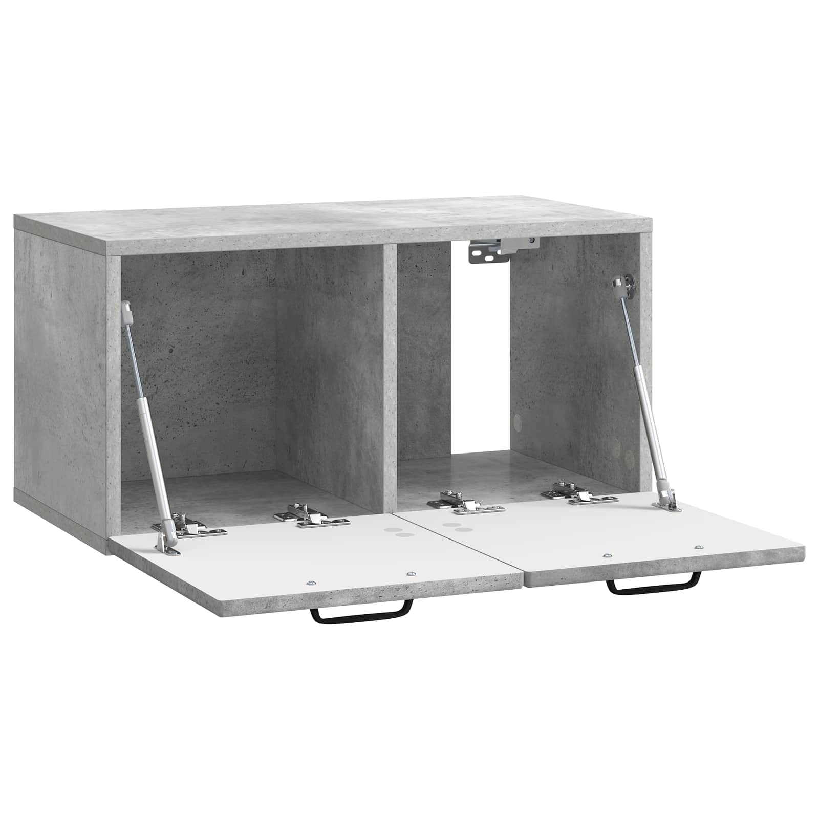 Mobile Porta TV da Muro Grigio Cemento 59,5 x 31 x 30 cm | homemem39