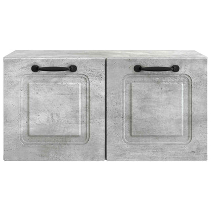 Mobile Porta TV da Muro Grigio Cemento 59,5 x 31 x 30 cm | homemem39