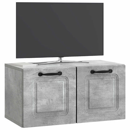 Mobile Porta TV da Muro Grigio Cemento 59,5 x 31 x 30 cm | homemem39