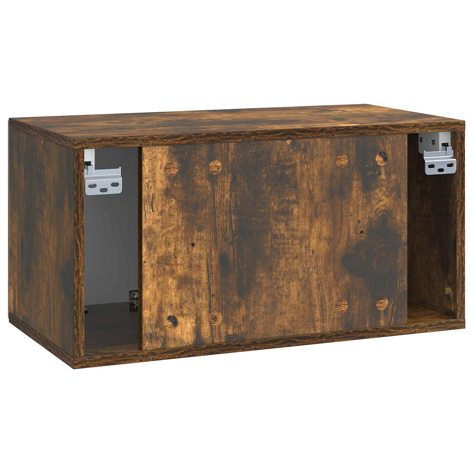Mobile Porta TV da Muro Rovere Fumo 59,5 x 31 x 30 cm | homemem39