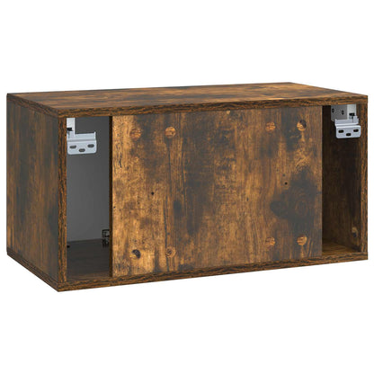 Mobile Porta TV da Muro Rovere Fumo 59,5 x 31 x 30 cm | homemem39