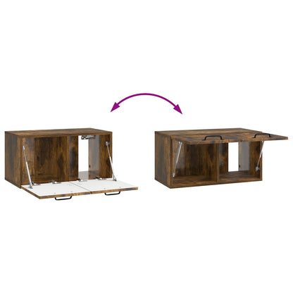 Mobile Porta TV da Muro Rovere Fumo 59,5 x 31 x 30 cm | homemem39
