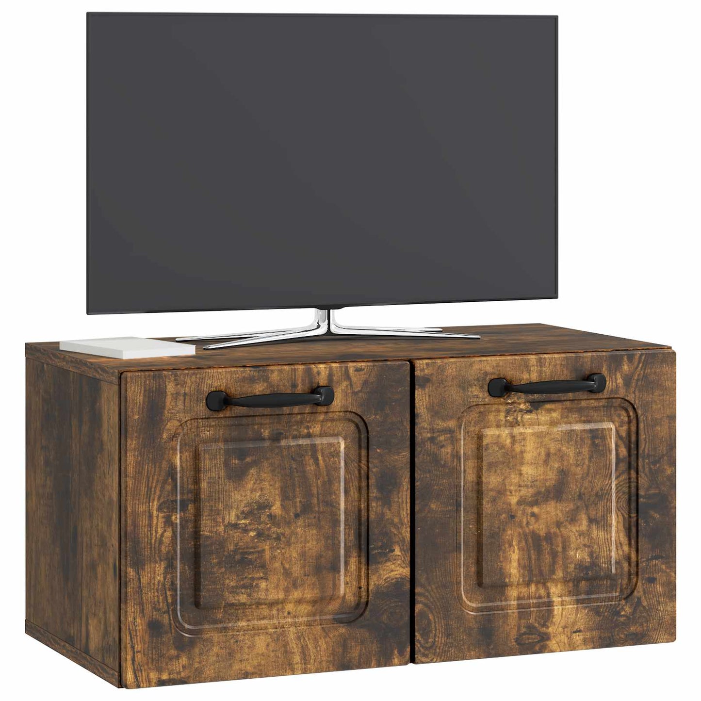 Mobile Porta TV da Muro Rovere Fumo 59,5 x 31 x 30 cm | homemem39