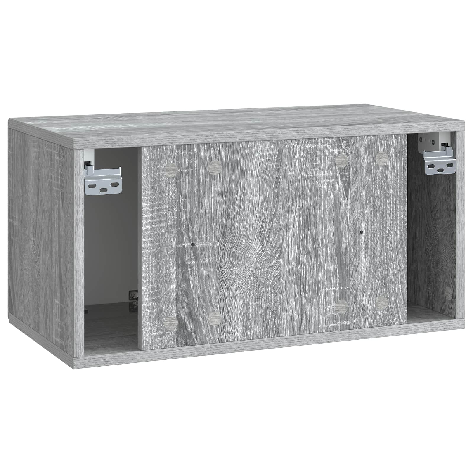 Mobile Porta TV da Muro Grigio Sonoma 59,5 x 31 x 30 cm | homemem39