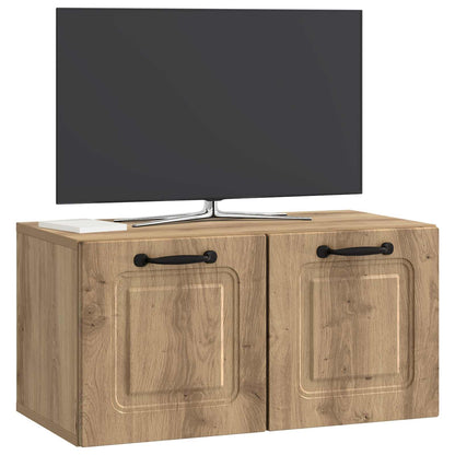 Mobile Porta TV da Muro Rovere Artigianale 59,5 x 31 x 30 cm | homemem39