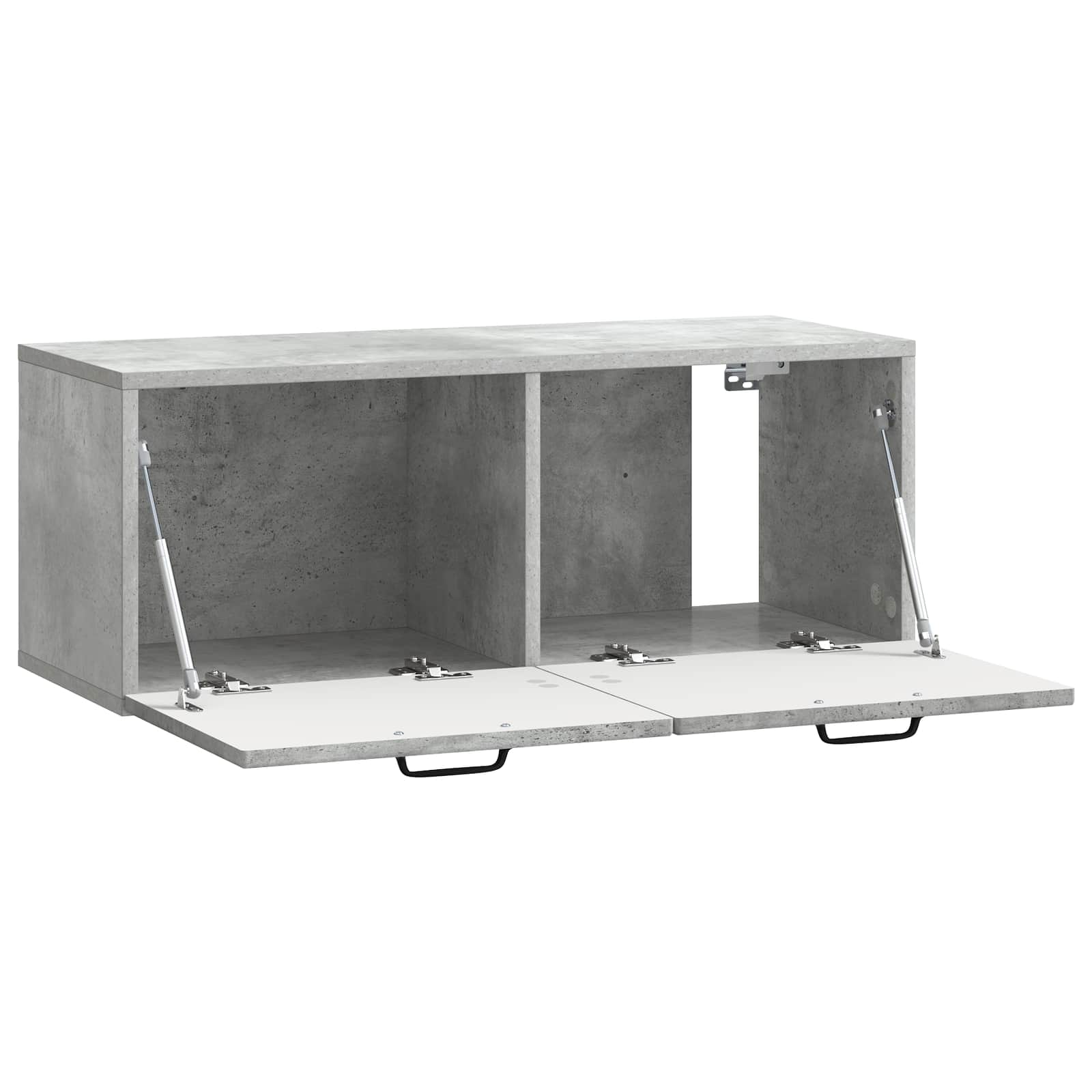 Mobile Porta TV da Muro Grigio Cemento 78,5 x 31 x 30 cm | homemem39