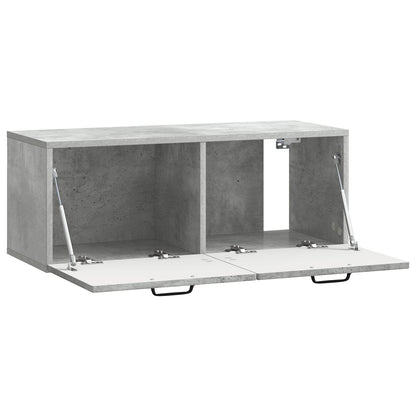 Mobile Porta TV da Muro Grigio Cemento 78,5 x 31 x 30 cm | homemem39