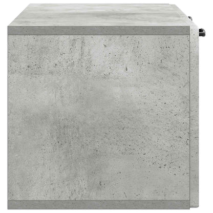 Mobile Porta TV da Muro Grigio Cemento 78,5 x 31 x 30 cm | homemem39