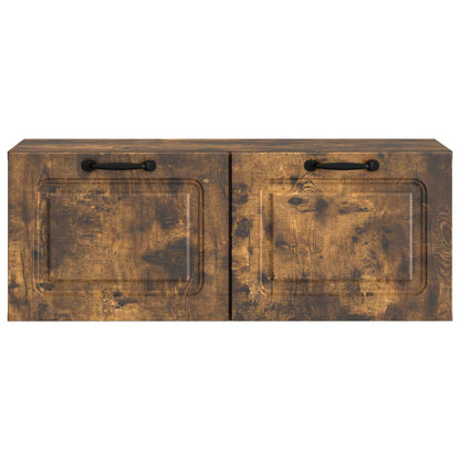 Mobile Porta TV da Muro Rovere Fumo 78,5 x 31 x 30 cm | homemem39