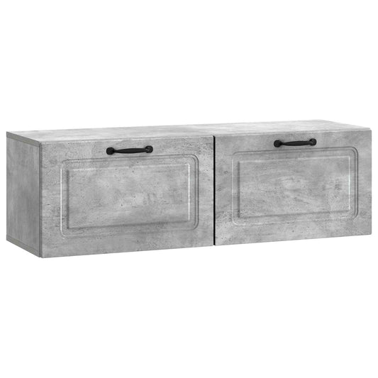 Mobile Porta TV da Muro Grigio Cemento 98 x 31 x 30 cm | homemem39
