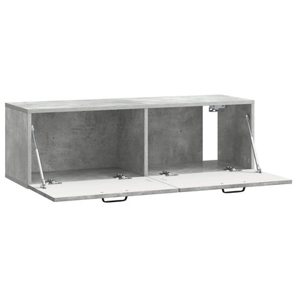 Mobile Porta TV da Muro Grigio Cemento 98 x 31 x 30 cm | homemem39