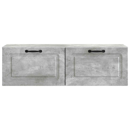 Mobile Porta TV da Muro Grigio Cemento 98 x 31 x 30 cm | homemem39