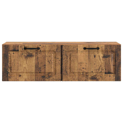 Mobile Porta TV da Muro Legno antico 98 x 31 x 30 cm | homemem39