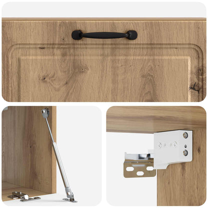 Mobile Porta TV da Muro 98 x 31 x 30 cm Rovere Artigianale