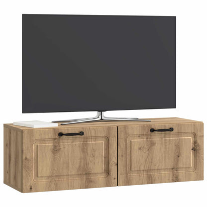 Mobile Porta TV da Muro Rovere Artigianale 98 x 31 x 30 cm | homemem39