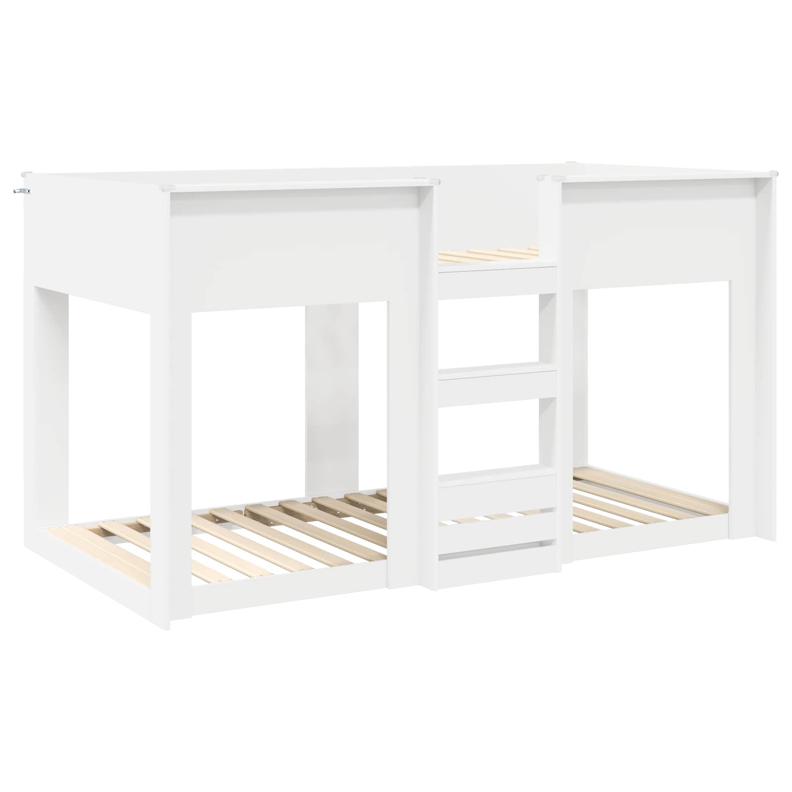 Letto a Castello per Bambini Bianco 75 x 190 cm | homemem39