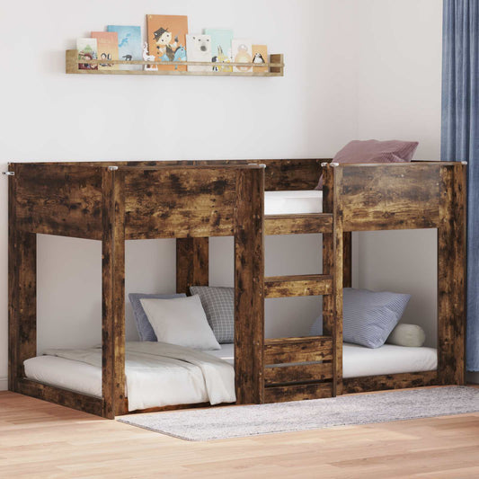 Letto a Castello per Bambini Rovere fumé 90 x 190 cm | homemem39