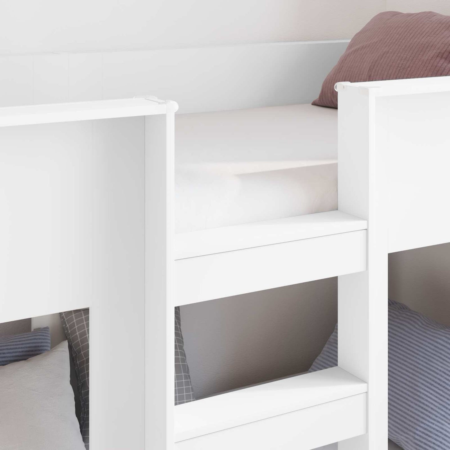 Letto a Castello per Bambini Bianco 80 x 200 cm | homemem39