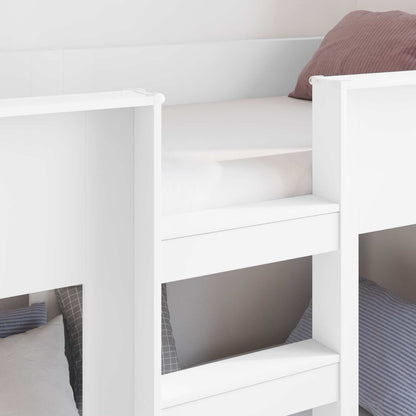 Letto a Castello per Bambini Bianco 80 x 200 cm | homemem39