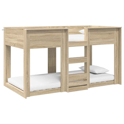 Letto a Castello per Bambini Rovere Sonoma 80 x 200 cm | homemem39