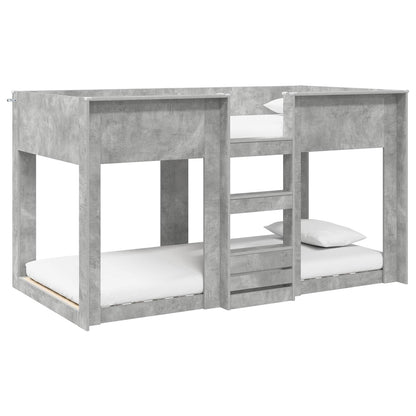 Letto a Castello per Bambini Grigio cemento 80 x 200 cm | homemem39