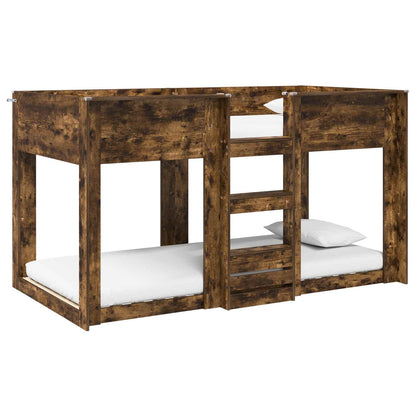 Letto a Castello per Bambini Rovere fumé 80 x 200 cm