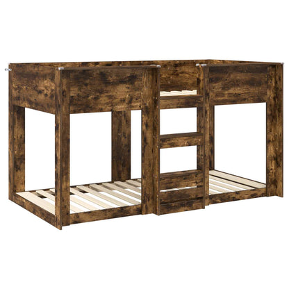 Letto a Castello per Bambini Rovere fumé 80 x 200 cm | homemem39