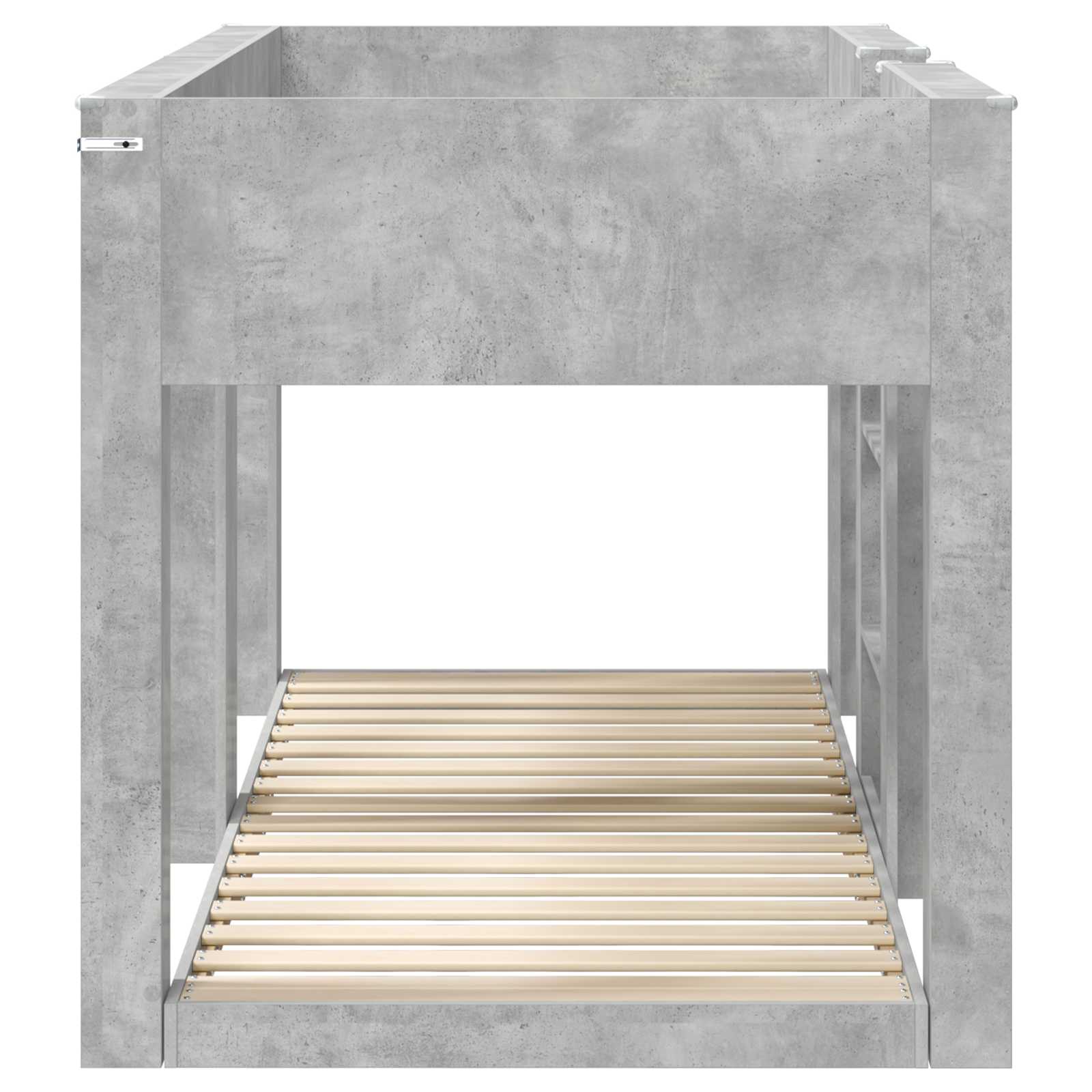 Letto a Castello per Bambini Grigio cemento 90 x 200 cm | homemem39
