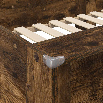 Letto a Castello per Bambini Rovere fumé 90 x 200 cm