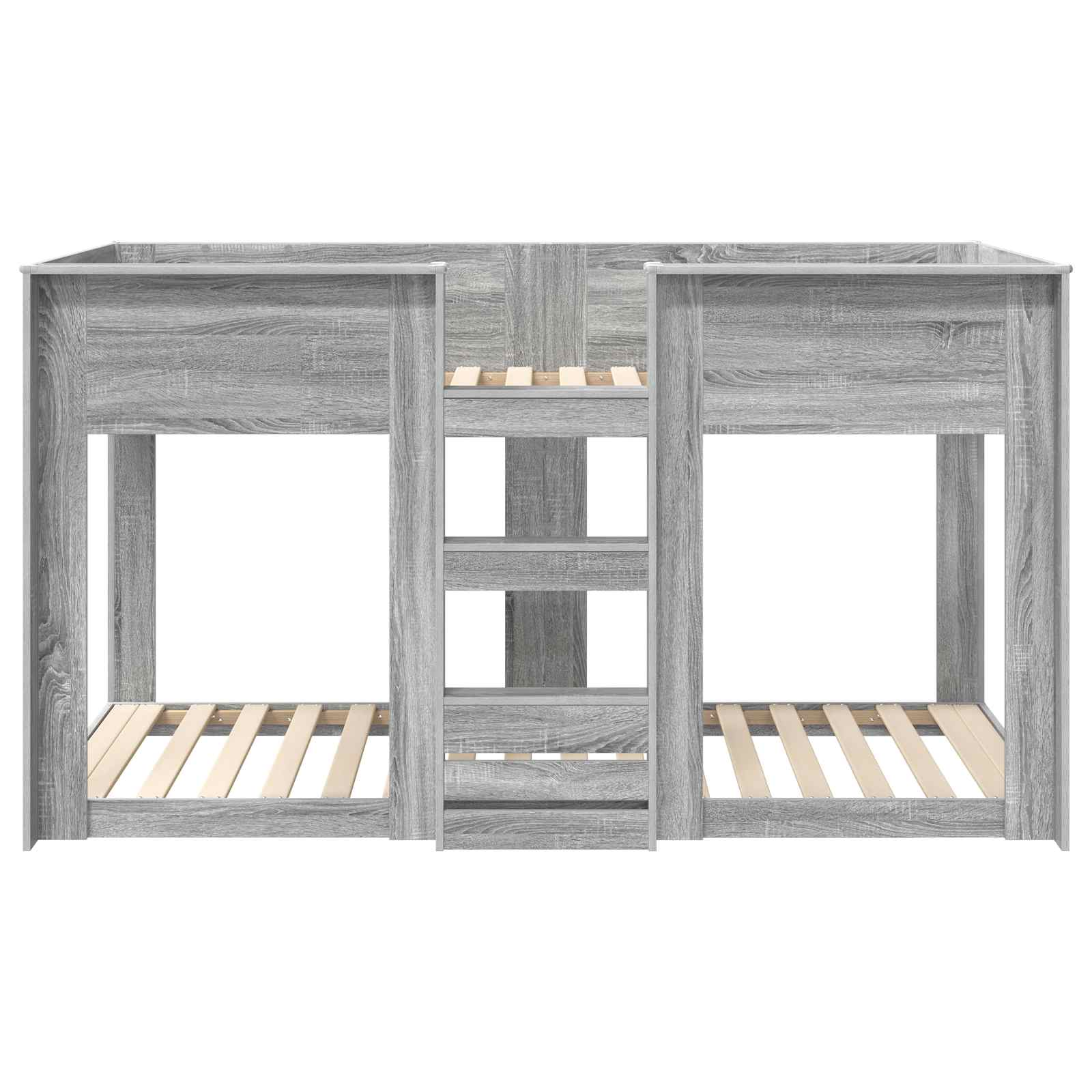 Letto a Castello per Bambini Grigio Sonoma 90 x 200 cm | homemem39