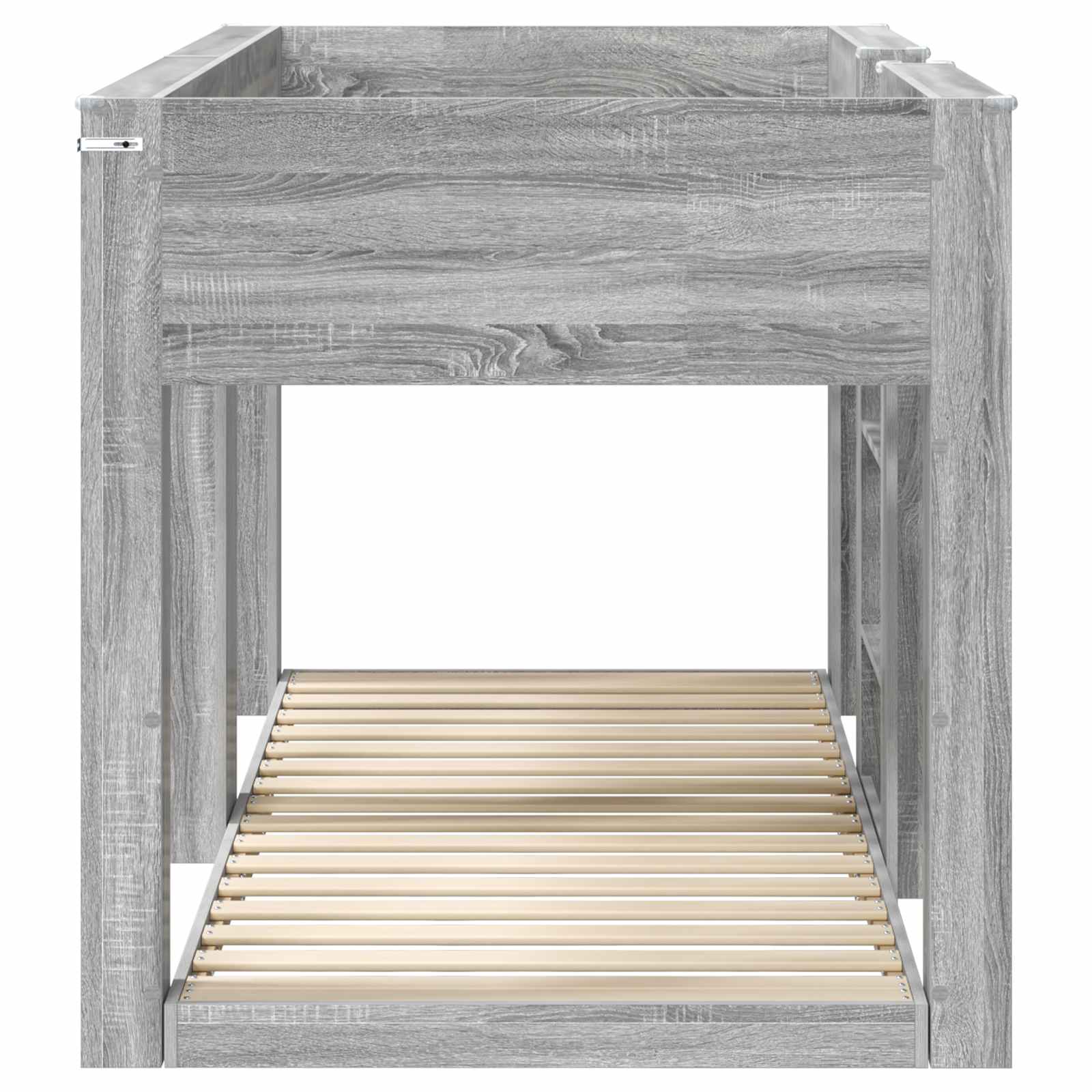 Letto a Castello per Bambini Grigio Sonoma 90 x 200 cm | homemem39